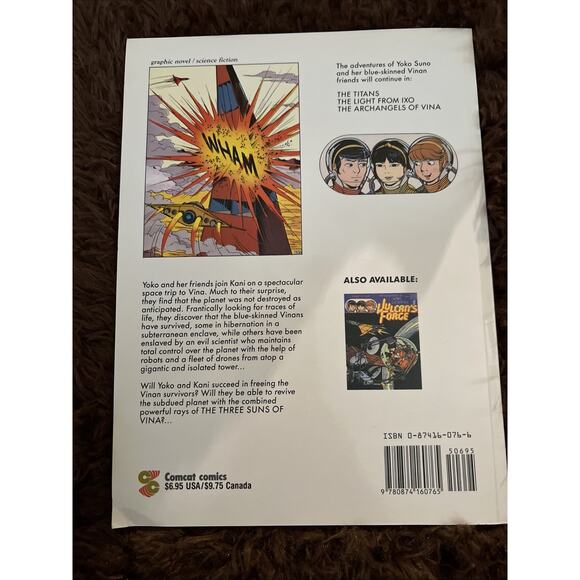 The Adventures of Yoko, Vic & Paul Issues 1 & 2 Vulcans Force 3 Suns of Vina - Picture 5 of 16
